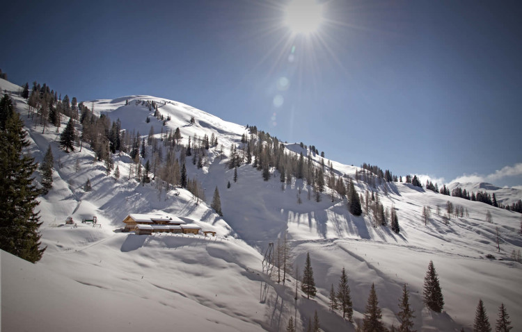 Schneeschuhwandern & Tourengehen im Winter - Loosbühelalm in Großarl